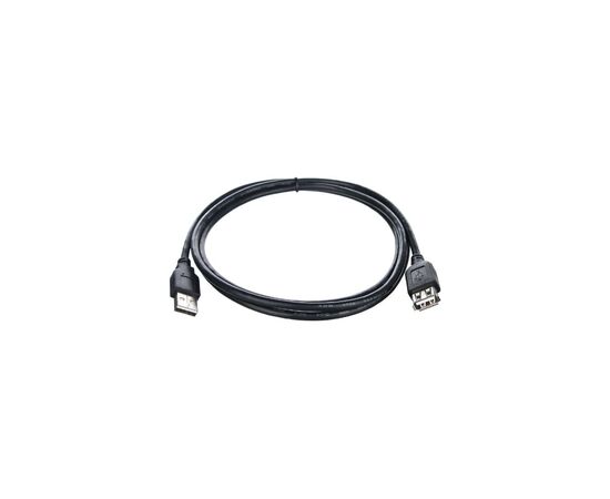  Кабель удлинительный Telecom TUS6990-1.5M USB2.0 Am-- Af 1,5м черный 