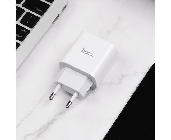  СЗУ HOCO C76A Plus Speed source PD20W (EU) (белый) 