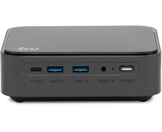  Неттоп IRU 310TLCN (1975168) i3 1115G4 (3) 8Gb SSD256Gb HDG Win 11 Pro GbitEth черный 