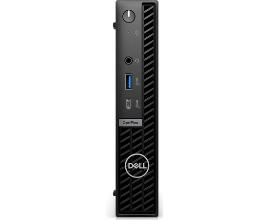  Неттоп Dell Optiplex 7020-3861 Micro i3 14100T (2.7) 8Gb SSD256Gb UHDG 730 Windows 11 Professional GbitEth 260W мышь клавиатура черный 