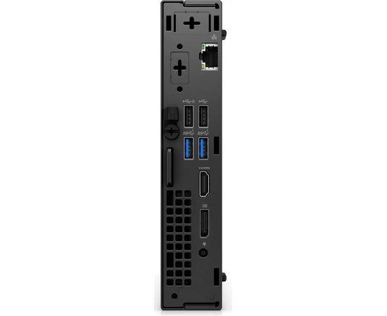 Неттоп Dell Optiplex 7020-3861 Micro i3 14100T (2.7) 8Gb SSD256Gb UHDG 730 Windows 11 Professional GbitEth 260W мышь клавиатура черный 
