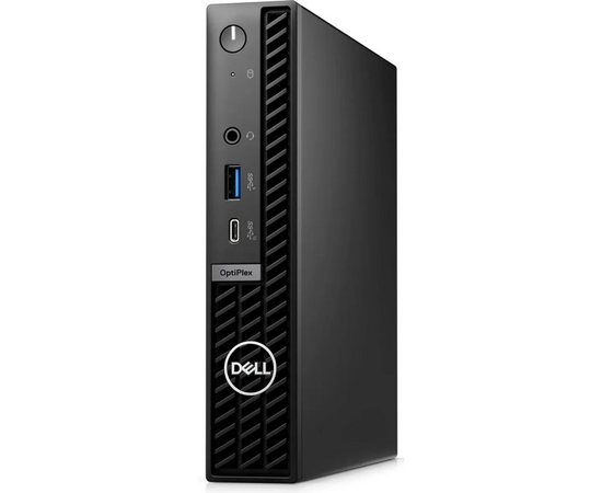  Неттоп Dell Optiplex 7020-3850 Intel Core i3 14100T, DDR5 8ГБ, 512ГБ(SSD), Intel UHD Graphics 730, Linux Ubuntu, черный 