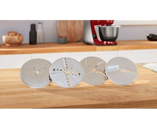  Кухонная машина Bosch MUM5X720 красный/серый 