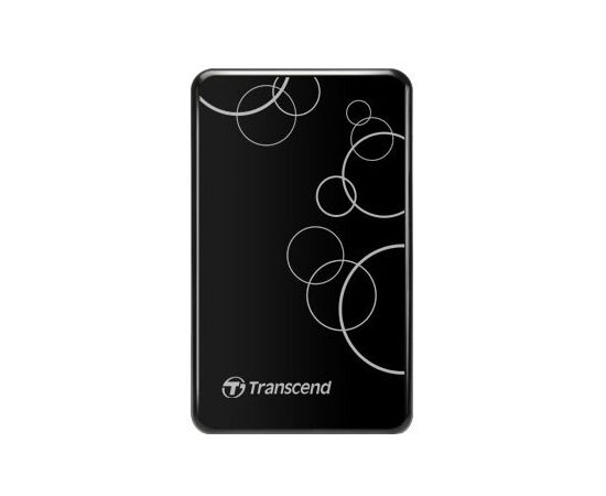  HDD ext 2.5" 1.0TB USB3.0 Transcend StoreJet 25A3, ударопрочный, чёрный (TS1TSJ25A3K) 