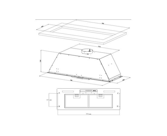  Вытяжка Korting KHI 9931 X 