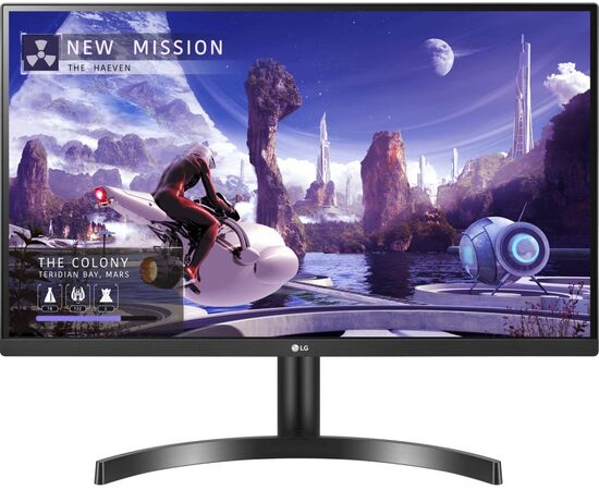  Монитор LG 27QN600-B черный 