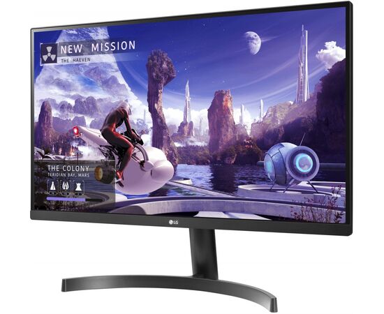  Монитор LG 27QN600-B черный 