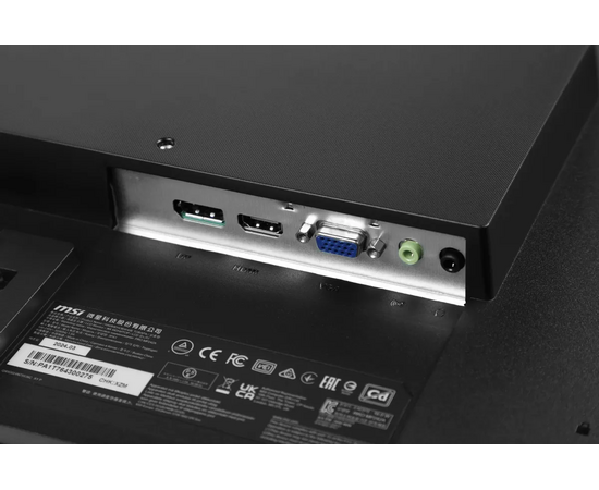  Монитор MSI Pro MP242A (9S6-3PA1CT-205) 1920x1080 черный IPS, 100 Гц 