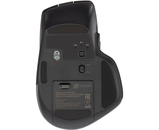  Мышь OKLICK 503MW черный 