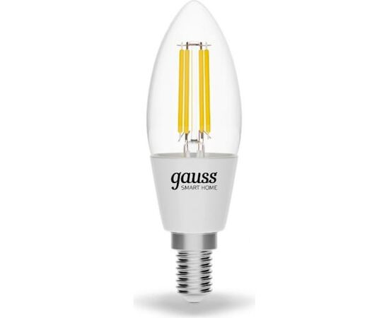  Умная лампа Gauss Smart Home C35 (1230112) E14 4.5Вт 495lm 