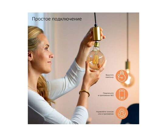  Умная лампа Gauss Smart Home Diamond (1350112) E27 Wi-Fi 