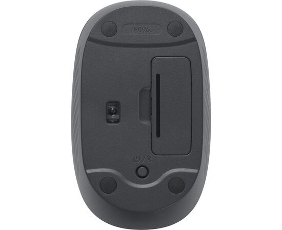  Мышь Logitech M196 910-007315 графитовый оптическая 1000dpi беспров. BT USB для ноутбука 910-007315 