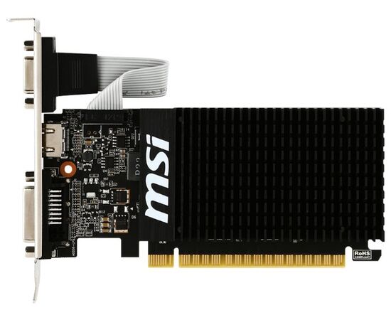  VGA MSI GeForce GT710 Silent LP 2GB 64Bit GDDR3 (954/1600) D-SUB/DVI/HDMI (GT 710 2GD3H LP) 