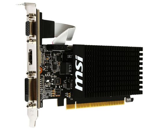  VGA MSI GeForce GT710 Silent LP 2GB 64Bit GDDR3 (954/1600) D-SUB/DVI/HDMI (GT 710 2GD3H LP) 