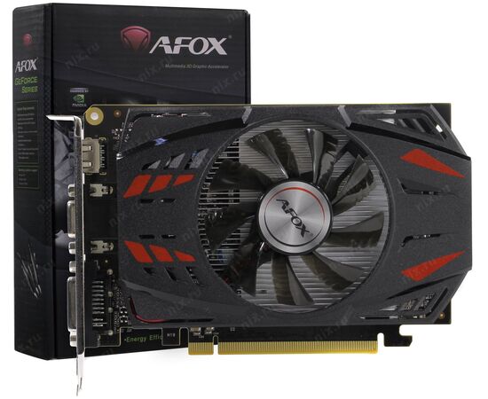  Видеокарта AFOX Geforce GT730 AF730-4096D5H5 4GB GDDR5 128Bit DVI HDMI VGA ATX Single Fan 