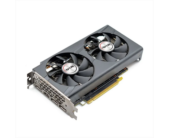  Видеокарта Afox GeForce RTX2060 (AF2060-6144D6H4-V2) 6GB GDDR6 192BIT DP DVI HDMI ATX Dual Fan Retail Pack 