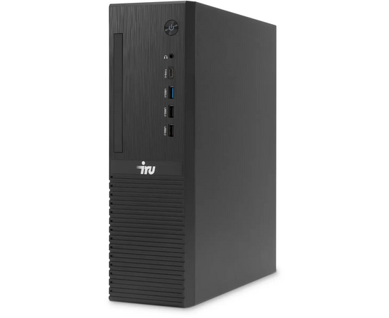  ПК IRU 310SC SFF i3 12100 (3.3) 8Gb SSD256Gb UHDG 730 Windows 11 Professional GbitEth 200W черный (1969054) 