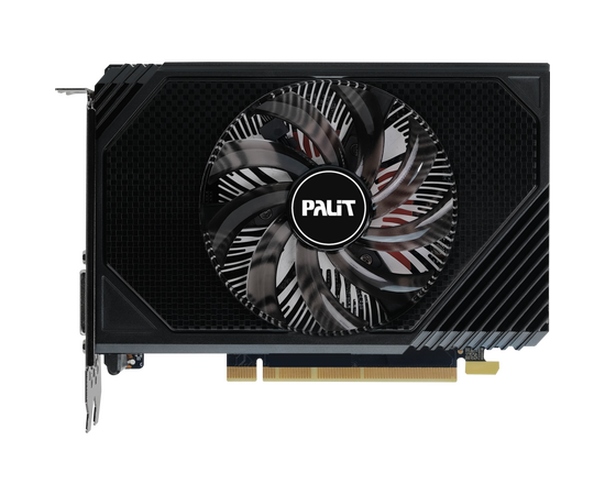  Видеокарта Palit RTX3050 Stormx OC (NE63050S18JE-1070F/1072F) Nvidia GeForce RTX 3050 PCI-E 4.0 6Gb 96bit GDDR6 1042/14000 DVIx1 HDMIx1 DPx1 HDCP Ret 