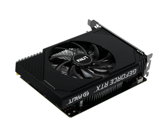  Видеокарта Palit RTX3050 Stormx OC (NE63050S18JE-1070F/1072F) Nvidia GeForce RTX 3050 PCI-E 4.0 6Gb 96bit GDDR6 1042/14000 DVIx1 HDMIx1 DPx1 HDCP Ret 