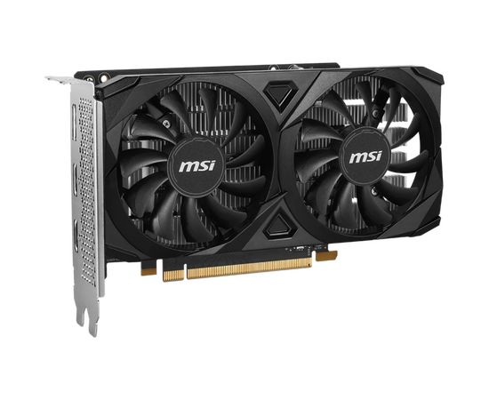  Видеокарта MSI Nvidia GeForce RTX 3050 6 Гб (3050 Ventus 2X E 6G OC) GDDR6 96 бит PCIE 4.0 16x 2xВыход HDMI 1xВыход DisplayPort 
