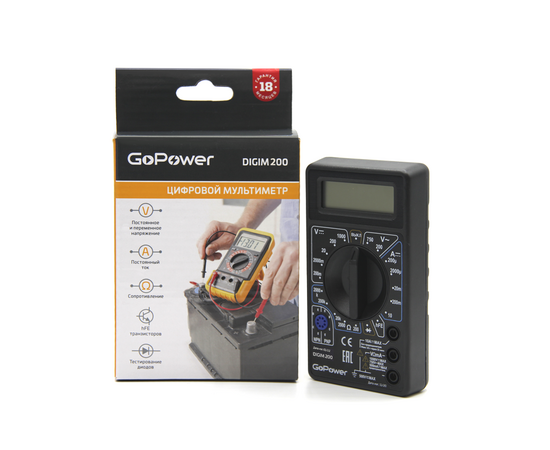  Мультиметр GoPower DigiM 100 (1/100) 