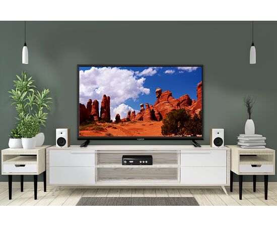  32" Телевизор Harper 32R490T чёрный 1366x768, HD READY, 50 Гц 
