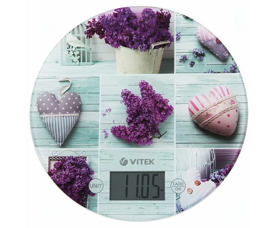  Весы кухонные Vitek VT-2426 сиреневый 