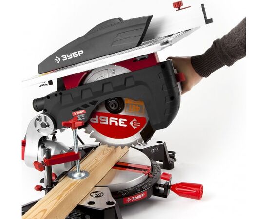  Торцовочная пила Зубр ЗПТК-255-1800 