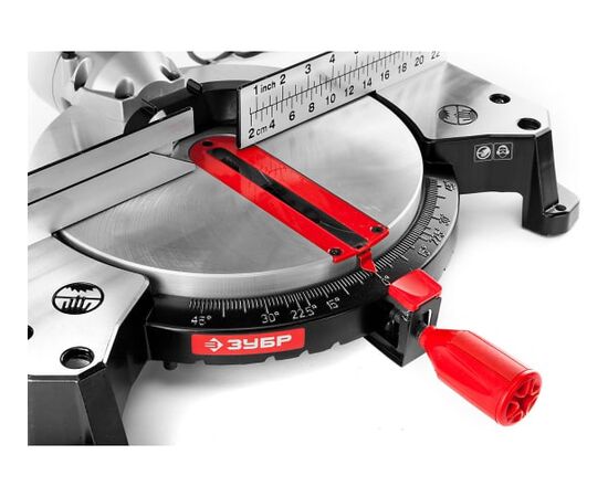  Торцовочная пила Зубр ЗПТК-255-1800 