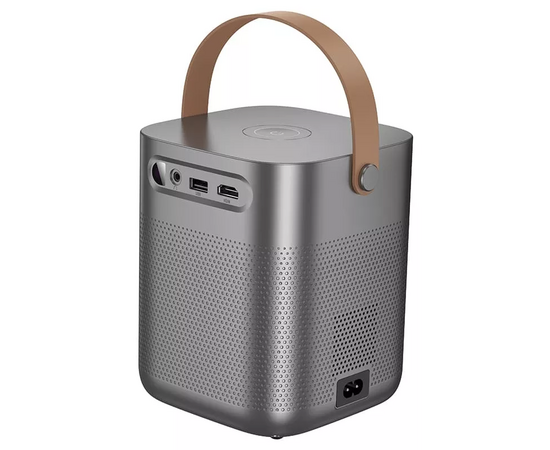  Проектор HOCO DT4 Smart full autofocus projector(720P Android version) (металлический серый) 