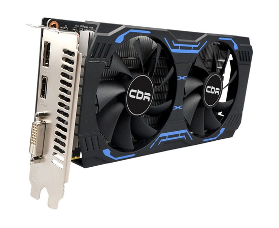  Видеокарта CBR GTX1660 Super 6Gb (VGA-STX1660S-6G-RTL) GDDR6, 192bit, 1530-1785Mhz, 1*DP + 1*HDMI + 1*DVI, 125W, Ret 
