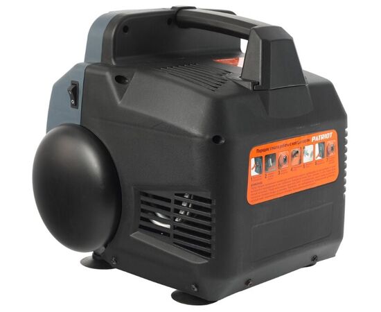  Компрессор поршневой Patriot WO 6-180 черный/оранжевый 