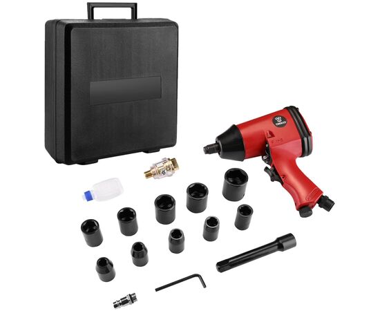  Гайковерт Deko DKPT01 SET 3 красный/черный 