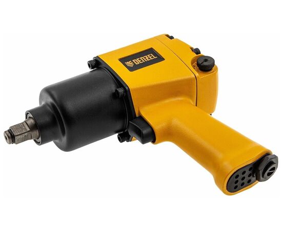  Ударный пневмогайковерт Denzel IW860+набор головок, 1/2", 7000 об/мин, 868 Нм 