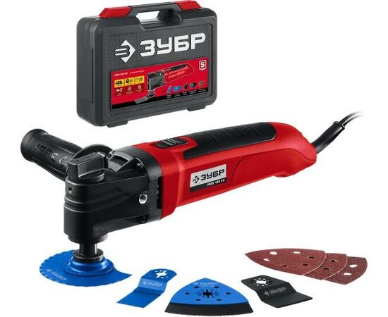  Многофункциональный инструмент Зубр МФИ-400 КН 400Вт красный/черный 