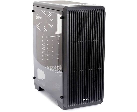  Корпус Zalman S2 черный без БП ATX 2x120mm 2xUSB2.0 1xUSB3.0 audio bott PSU 