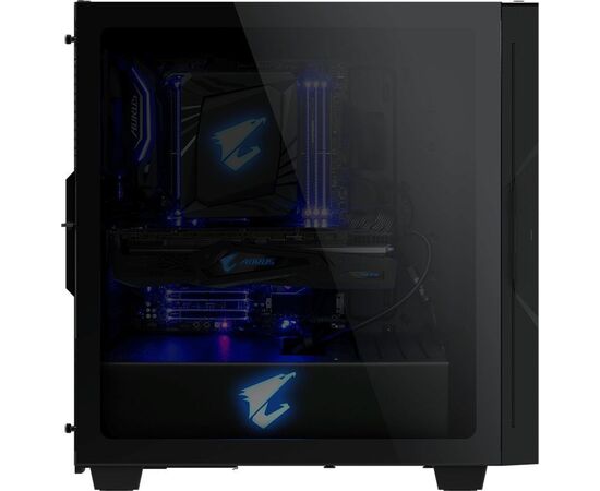  Корпус Gigabyte AORUS С300 GB-AC300G черный без БП ATX 4x120mm 4x140mm 2xUSB3.0 audio bott PSU 