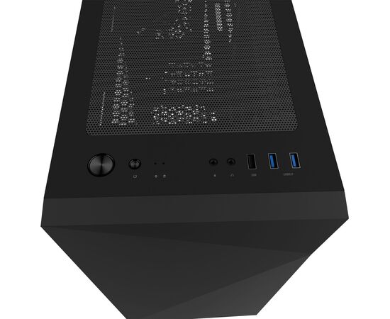  Корпус ZALMAN Z1 Iceberg, ATX, Black, Window, 2xCombo (3.5" OR 2.5"), 3x2.5", 1xUSB2.0, 2xUSB3.0, FRONT 2x120mm, REAR 1x120mm 