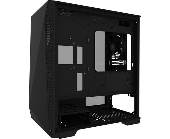  Корпус ZALMAN Z1 Iceberg, ATX, Black, Window, 2xCombo (3.5" OR 2.5"), 3x2.5", 1xUSB2.0, 2xUSB3.0, FRONT 2x120mm, REAR 1x120mm 
