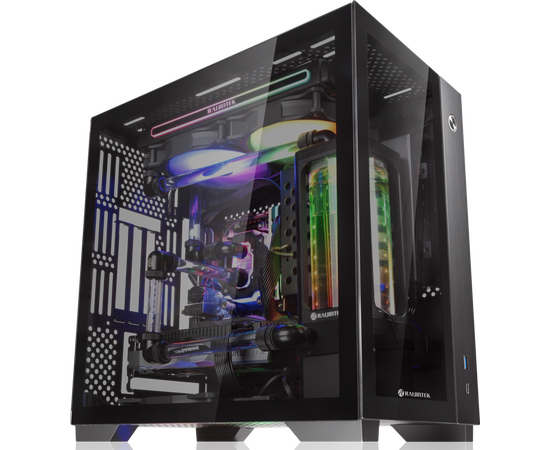  Корпус Raijintek Paean MINI 0R20B00213 black, Mini-ITX, for psu ATX PS/2, USB3.0x2, USB2.0x2, HD Audiox1 