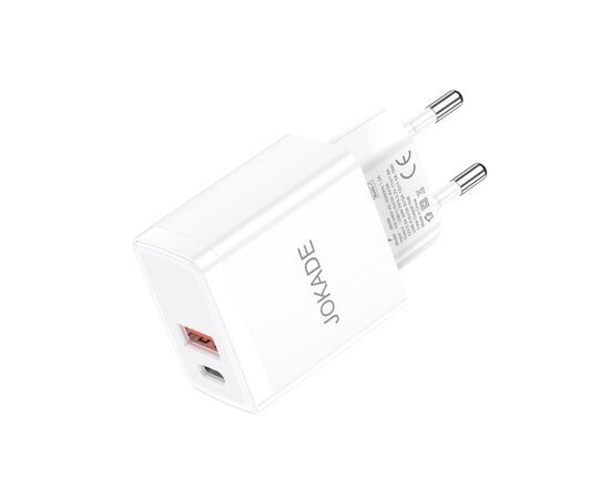  Зарядное устройство JOKADE JB099 PD30W+QC3.0 white 