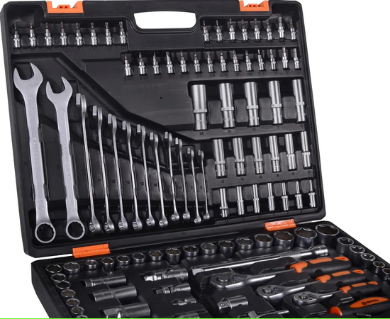  Набор инструментов Вихрь 73/6/7/12 216 предметов (жесткий кейс) 