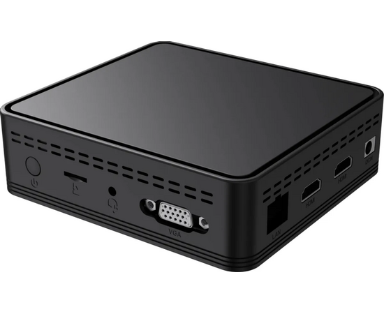  Неттоп Digma Mini Office (DPCN-4BXW01) Cel N4020 (1.1) 4Gb SSD128Gb UHDG 600 CR Windows 11 Professional GbitEth WiFi BT 36W черный 