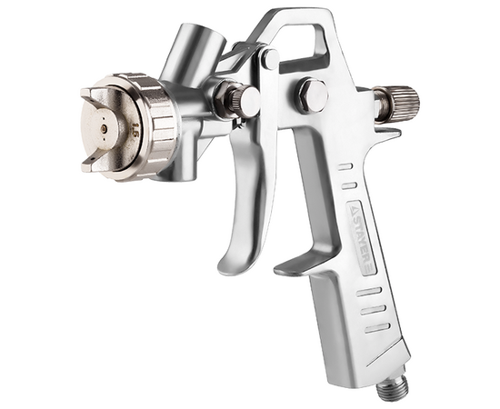  Краскораспылитель Stayer Master 06472-1.5 225л/мин соп.:1.5мм бак:0.75л серебристый 