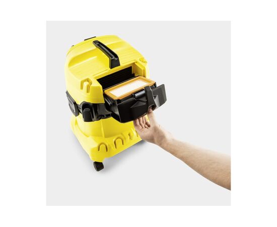  Строительный пылесос Karcher WD 4 P V-20/5/22 (1.628-270.0) желтый 