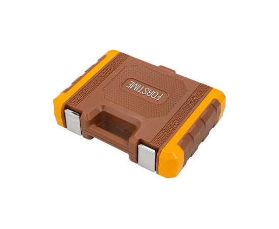  Набор инструментов FORSTIME FT-41082-5DS (57355) в пластиковом кейсе (108 предметов) 1/4", 3/8" 