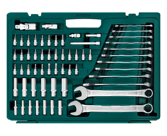  Набор инструментов KRAFTOOL X Drive 27888-H216 универсальный 216 предм. (1/2"+3/8"+1/4") 