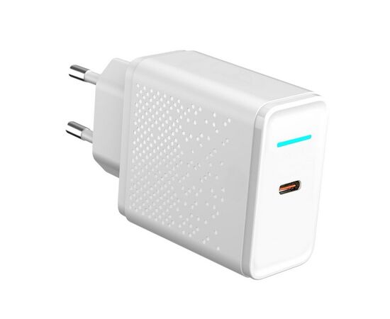  СЗУ Krutoff CH-09 USB Type-C, PD 20W (white) 