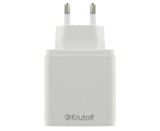  СЗУ Krutoff CH-09 USB Type-C, PD 20W (white) 