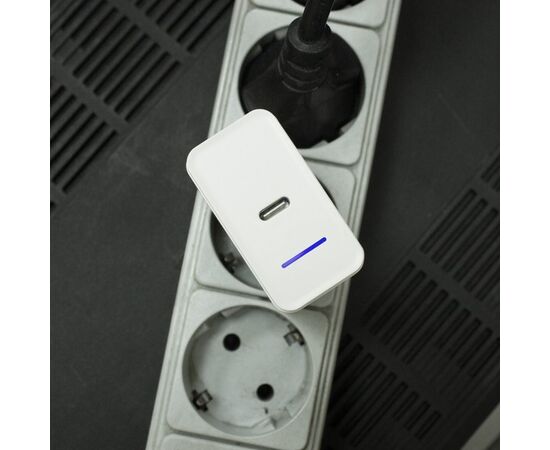  СЗУ Krutoff CH-09 USB Type-C, PD 20W (white) 